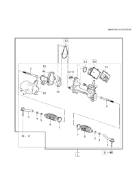 84791016-Tie rod outer