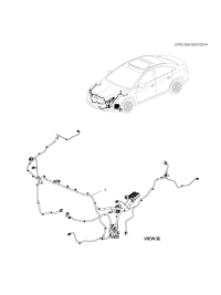 90872141-Harness, headlamp