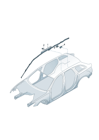 4G9880741C-Module assy-head air bag **Install now only * * **Order when ordering * *   D-27.06.2016