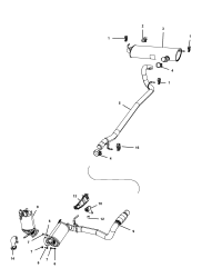 68231197AA-Stabilizer brkt-exh to eng
