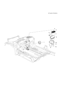13508942-Module assy-air bag (mark 13508942)