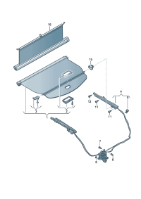 4G98986614PK-Servicekit Bolt, stpr (black)