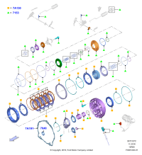 ML3Z7A191A-Gasket, CTV LINCOLN AVIATOR 2020-