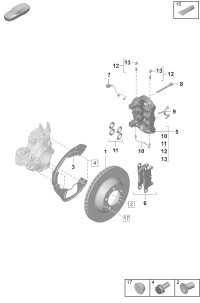 971615601P-BRAKE DISC R/LFT-PANAMERA