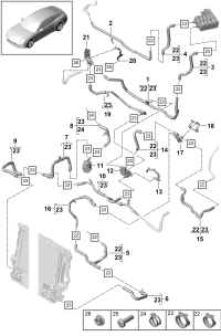 971819245-COOLANT LINE-C(W204)