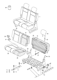 3B088691971N-Headrest guide