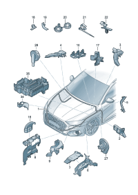 5WA971445-Duct-cable Channel, drain