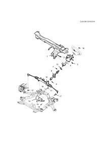 95201659-COLUMN ASSY-STEERING