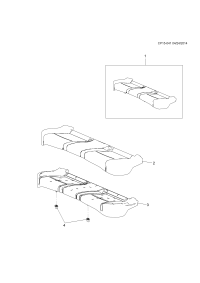 90922497-Pad sub-assy