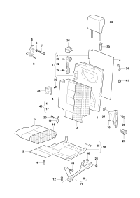 1T0885305-Seat frame