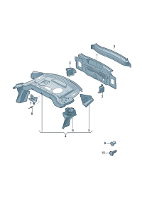 4GD813512-Piece r, cowl top