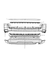 68109906AA-(F)(S)STEP PAD REAR FASCIA