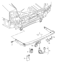 3C0803882A-Hook, trailer (ball joint)