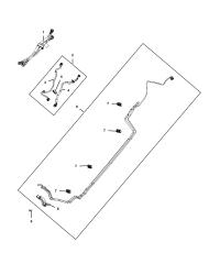 68080863AF-Tube fuel feed & return