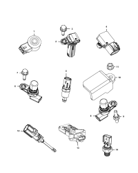 68144197AA-SENSOR MASS AIRFLOW
