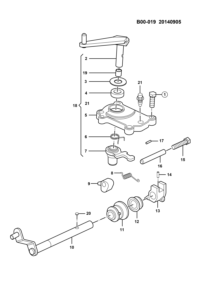 23883967-Pin, shift insert