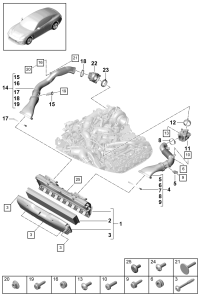 971128607C-Filter-air No longer use parts here