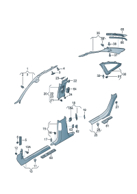 4H0868143-GUARD-RR WHEEL FR PIECE LH