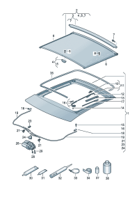 3C8877307CAK1-Roller shutter