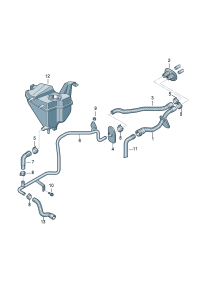 8K0819350A-Coolant hose