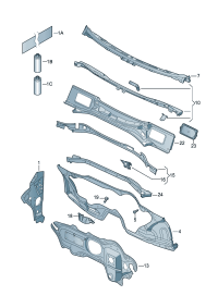 3CD805422-Plate, transverse