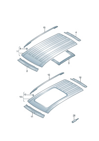 3CG817101A-Roof top Models for panorama roof ?