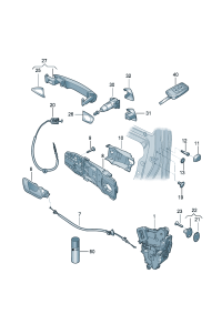 5DD837205A-Handle, outer