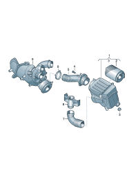 5N0129618D-SUPPORT ASSY, INSULATOR