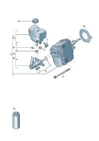 4K0614019-BRAKE MASTER CYL./VW/AUDI