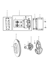 68241041AA-(F)(S)BEARING BRAKE