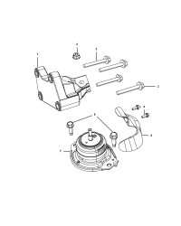68275988AA-TAPPET COVER GASKET RH