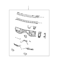 68251645AA-Dash, pnl panel