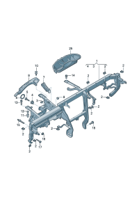 8WD857017A-Member, instrument panel cross D  -19.11.2018