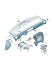 8E1857041T-Panel, w/duct D-27.01.2007