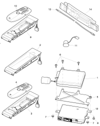 3W3035730-Control unit, for telephone
