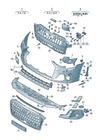 4N0807065J-COVER ASSY, PLASTIC