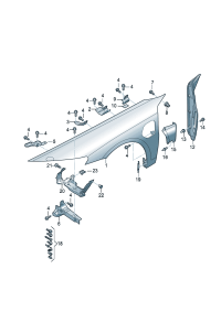 4J3821103-Panel-fender D  -24.10.2022