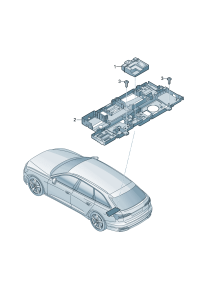 4K0907160A-Control unit, for engine Noise generation  D  -23.11.2020
