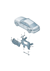 4K0907348A-Bracket-amplifier D  -05.10.2020