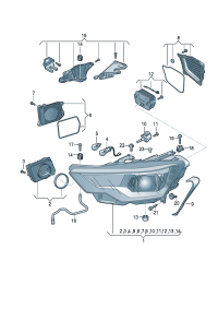 4K0941033C-LED headlamp Note OT-instructions: