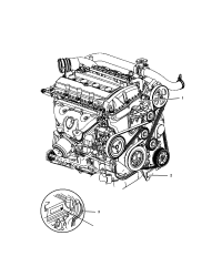 68292300AA-ENGINE KIT LONG BLOCK