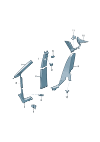 5DL867233CIO7-Trim-a pillar (gray)