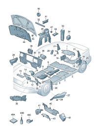 3D0863835K-Damper, flap Fit as needed Common position