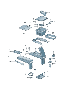 3D0863618A-Bracket Armrest