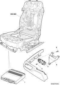 3W0867549-CLIP,SIDE MOULDING