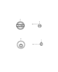 68357474AB-CAP KIT FUEL TANK LOCKING