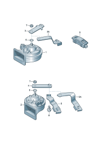 1J0951182A-BRACKET,HARNESS