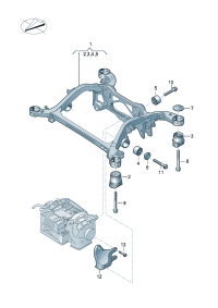 4KE599307A-BRACKET ASSY-AIR INTAKE