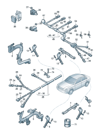 3D1927903C-Sensor, speed Wiring harness