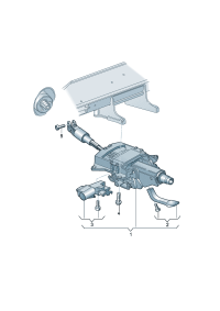 3D1419501AJ-COLUMN ASSY